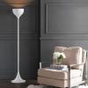 JONATHAN Y JYL3075A Joyce 69.5″ Metal LED Floor Lamp Modern,Scandinavian,Midcentury,Minimalist for Bedrooms, Living Room, Office, Reading, White