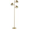 JONATHAN Y JYL3086A Billy 66.5″ 3-Light Modern Contemporary Iron LED Floor Lamp Midcentury Bohemian Standing Reading Lamp for Bedroom Living Room Office LED Bulbs Included, Brass Gold