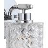 JONATHAN Y JYL3548A Spaulding Vintage 5.13″ 1-Light Farmhouse Cottage LED Vanity Light Glam Bohemian 2700K LED 4W Bulb Included Bathroom Hallway Living Room Bedroom Mirror Cabinet, Chrome(Chrome)