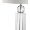 JONATHAN Y JYL5004A Charlotte 28.5″ Crystal LED Table Lamp Glam Contemporary Bedside Desk Nightstand Lamp for Bedroom Living Room Office College Bookcase LED Bulb Included, Clear