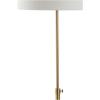 JONATHAN Y JYL6007A Lafayette 65″ Adjustable Height LED Floor Lamp Modern,Minimalist,Contemporary for Bedrooms, Living Room, Office, Reading, Brass/Black