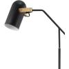 JONATHAN Y JYL6117A Eugenio 58.5″ Metal LED Floor Lamp, Contemporary, Transitional, Midcentury Décor, Vintage Spotlight, Office, Bedroom, Living Room, Family Room, Dining Room, Black/Brass Gold