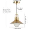 JONATHAN Y JYL6121A Colin 3-Light 35″ Adjustable Iron/Glass Retro Hurricane Triple LED Pendant Contemporary Glam Mid-Century Dimmable Dining Room Living Room Kitchen Foyer Bedroom Hallway(9.75″ 1-Light)
