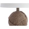 JONATHAN Y JYL6500A Monkey Fist 18″ Rope Ball LED Table Lamp Coastal Cottage Industrial Bedside Desk Nightstand Lamp for Bedroom Living Room Office College Bookcase LED Bulb Included, Natural