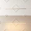 JONATHAN Y JYL7023C Conley 39.5″ Adjustable Integrated LED Metal Linear Pendant, Brass Gold for Kitchen, Dining Room, Living Room(Brass Gold)