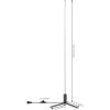 JONATHAN Y JYL7126A Potts 60.5″ Modern Contemporary Aluminum/Iron Integrated LED Post Floor Lamp, Black, for Living Room, Dining Room, Bedroom, Office(Black)