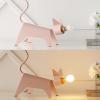 JONATHAN Y JYL7131A Penelope 11.75″ Modern Industrial Iron Feline LED Kids’ Lamp Eclectic, Contemporary, Minimalist, Office, Living Room, Dining Room, Bedroom, Pink