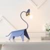 JONATHAN Y JYL7133A Bradley 16″ Modern Industrial Iron Brachiosaurus LED Kids’ Lamp Eclectic, Contemporary, Minimalist, Office, Living Room, Dining Room, Bedroom, Blue