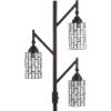 JONATHAN Y JYL8012A Tiffany-Style 71″ Multi-Light Metal Rotary LED Floor Lamp, Traditional, 3 Lights for Home, Bedroom, Dining Room, Dorm Room, Bronze