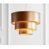 JONATHAN Y JYL9036A Lynn 21″ 3-Tier Metal LED Pendant, Contemporary, Modern, Cascade Effect, Office, Bedroom, Living Room, Family Room, Dining Room, Kitchen, Hallway, Foyer, Gold
