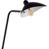 JONATHAN Y JYL9068A Frank 62″ Iron Retro Minimalist LED Floor Lamp, Contemporary, Glam, Mid-Century, Modern, Office, Living Room, Family Room, Dining Room, Bedroom, Hallway, Foyer, Black