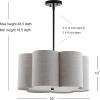 JONATHAN Y JYL9503A Heather 20″ Adjustable Metal LED Pendant, Oil Rubbed Bronze Transitional;Glam;Contemporary, Dimmable, for Kitchen, Living Room,(Oil-Rubbed Bronze)
