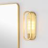 JONATHAN Y JYL9917A Emilia 4.75″ 1-Light Modern Bohemian Iron LED Sconce Contemporary Coastal Entryway Lobby Kitchen Bathroom Bedroom Living Room Hallway, Brass Gold(Brass Gold)
