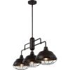 JONATHAN Y JYL1119A Levi 40.5″ 3-Light Industrial Farmhouse Iron Linear LED Pendant Modern Rustic Adjustable Dining Room Living Room Kitchen Island Foyer Bedroom Hallway, Oil Rubbed Bronze(3-Light)