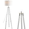 JONATHAN Y JYL2081A Arliss 60″ Surveyor’s Tripod Metal/Crystal LED Floor Lamp Contemporary,Glam,Modern,Transitional for Bedrooms, Living Room, Office, Reading, Chrome