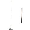 JONATHAN Y JYL7006A Pilar 63.75″ LED Integrated Floor Lamp, Modern, Contemporary, Office, Living Room, Family Room, Dining Room, Bedroom, Guest Room, Hallway, Foyer, Chrome(Black)