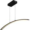 JONATHAN Y JYL7012B Roxanna 41.5″ Dimmable Adjustable Integrated LED Metal Linear Pendant Minimalistic Modern Contemporary Dining Room Living Room Kitchen Foyer Bedroom Hallway, Black(Black)