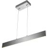 JONATHAN Y JYL7019B Draper 40″ Dimmable Adjustable Integrated LED Metal Linear Pendant Minimalistic Modern Contemporary Dining Room Living Room Kitchen Foyer Bedroom Hallway, Brushed Aluminum(Brushed Aluminum)
