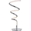 JONATHAN Y JYL7026A Scribble 19.75″ Modern Dimmable Metal Integrated LED Table Lamp Contemporary,Minimalist,Modern,Glam for Bedroom, Living Room, Office, College Dorm, Coffee Table, Bookcase, Chrome(Chrome)