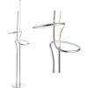 JONATHAN Y JYL7028A Sketch 64″ Minimalist Dimmable Metal Integrated LED Floor Lamp Contemporary,Minimalist,Modern,Glam for Bedrooms, Living Room, Office, Reading, Chrome(Chrome)