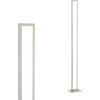 JONATHAN Y JYL7038A Johan 59.5″ Modern Minimalist Aluminum Integrated Tower LED Floor Lamp, Nickel, for Living Room, Dining Room, Office