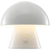 JONATHAN Y JYL7116C Porcini 7″ Contemporary Bohemian Rechargeable/Cordless Portable Iron Integrated LED Mushroom Table Lamp Modern, Coastal Bedside Desk Nightstand Lamp, Forest Green(White)