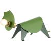JONATHAN Y JYL7132A Gretchen 7.5″ Modern Industrial Iron Triceratops LED Kids’ Lamp Eclectic, Contemporary, Minimalist, Office, Living Room, Dining Room, Bedroom, Green