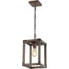 JONATHAN Y JYL7477A Magnolia 36″ 5-Light Linear Adjustable Iron Rustic Farmhouse LED Pendant Bohemian Industrial Vintage Cottage Dimmable Dining Room Living Room Kitchen Foyer Bedroom Hallway, Brown(1-Light)