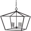 JONATHAN Y JYL7520C Gatsby 23″ 4-Light Adjustable Iron Rustic Glam LED Pendant Industrial Vintage Cottage Dimmable Dining Room Living Room Kitchen Foyer Bedroom Hallway, Gold(Oil-Rubbed Bronze)