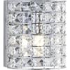 JONATHAN Y JYL7544A Clara Deco 24″ 3-Light Metal/Crystal Classic Glam LED Vanity Light Classic Glam Modern Transitional 2700K LED 4W Bathroom Hallway Living Room Bedroom Mirror Cabinet(Chrome)