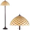JONATHAN Y JYL8009A Lee Tiffany-Style 62″ LED Floor Lamp, Traditional, Art Nouveau Style for Office, Living Room, Family Room, Dining, Bedroom, Hallway, Foyer, Bronze