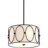 JONATHAN Y JYL9008A Violetta 3-Light 19″ Metal LED Pendant, Contemporary, Modern, Transitional, Office, Living Room, Family Room, Dining Room, Kitchen, Bedroom, Bathroom, Hallway, Foyer, Gold/White(Oil-Rubbed Bronze)