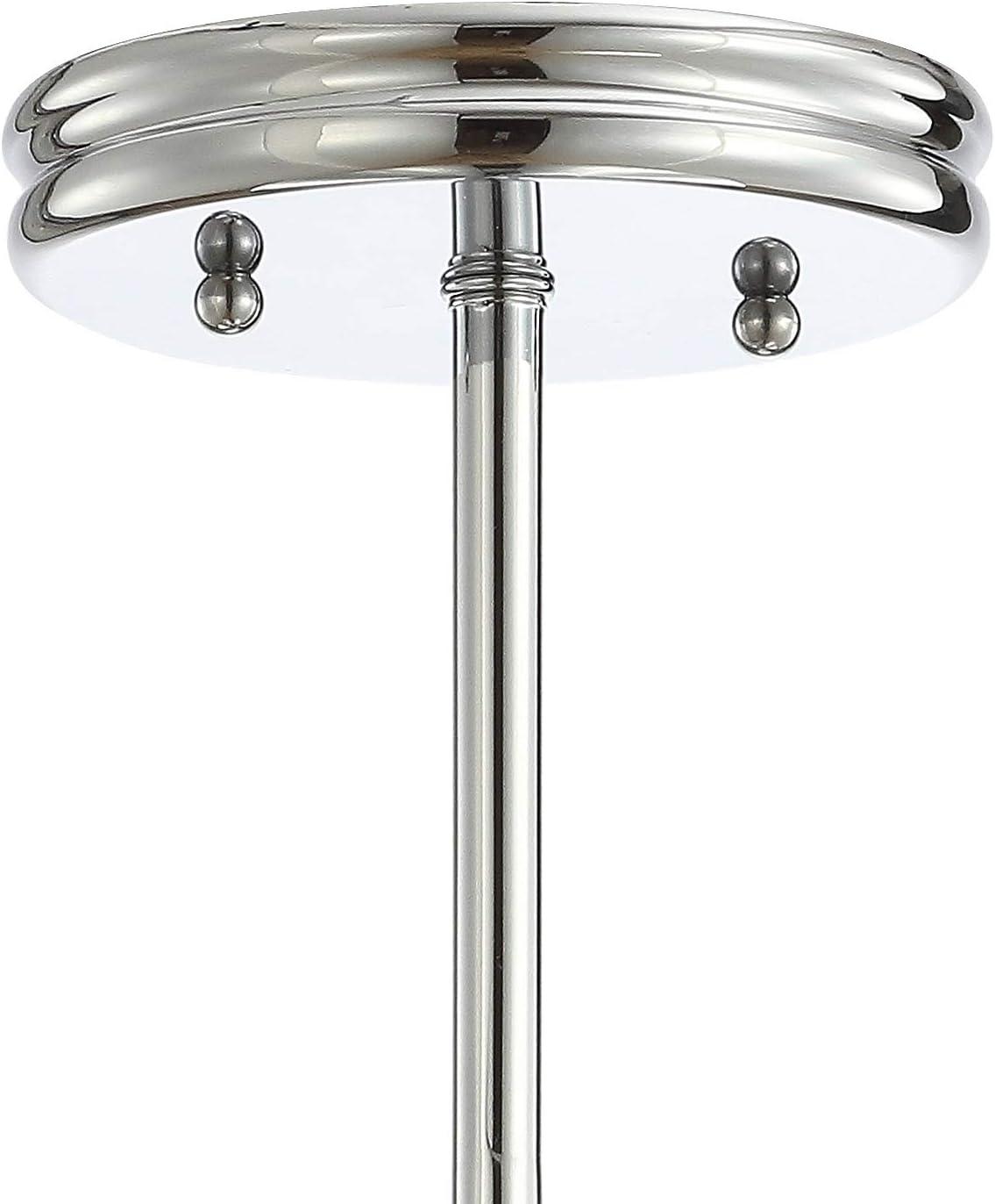 imageJONATHAN Y JYL9532A Cisco 1175quot Iron Modern Farmhouse LED Semi Flush Mount Bohemian Coastal Cottage Farmhouse Industrial Rustic Transitional Kitchen Bathroom Hallway Foyer Brass GoldChrome