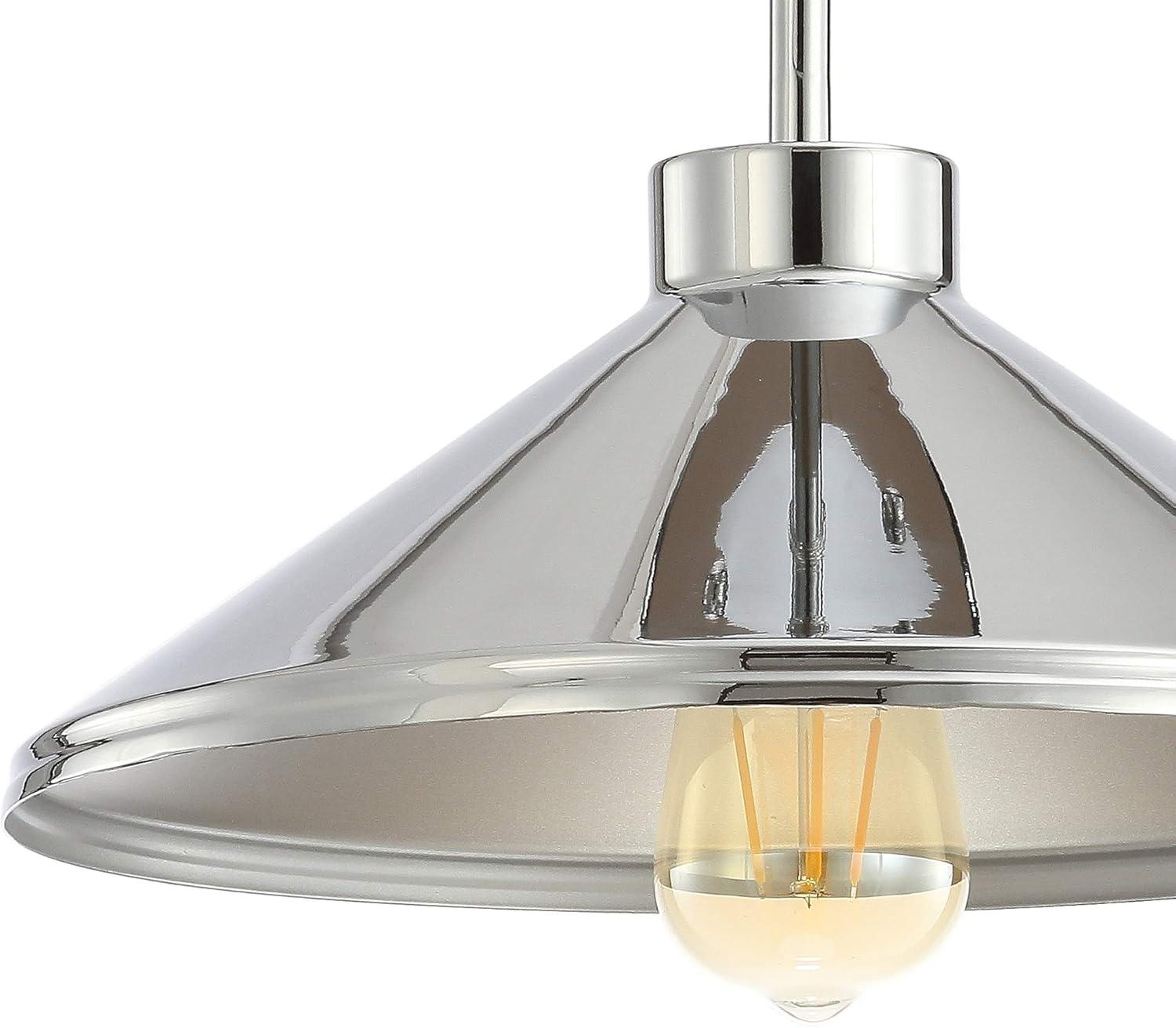 imageJONATHAN Y JYL9532A Cisco 1175quot Iron Modern Farmhouse LED Semi Flush Mount Bohemian Coastal Cottage Farmhouse Industrial Rustic Transitional Kitchen Bathroom Hallway Foyer Brass GoldChrome