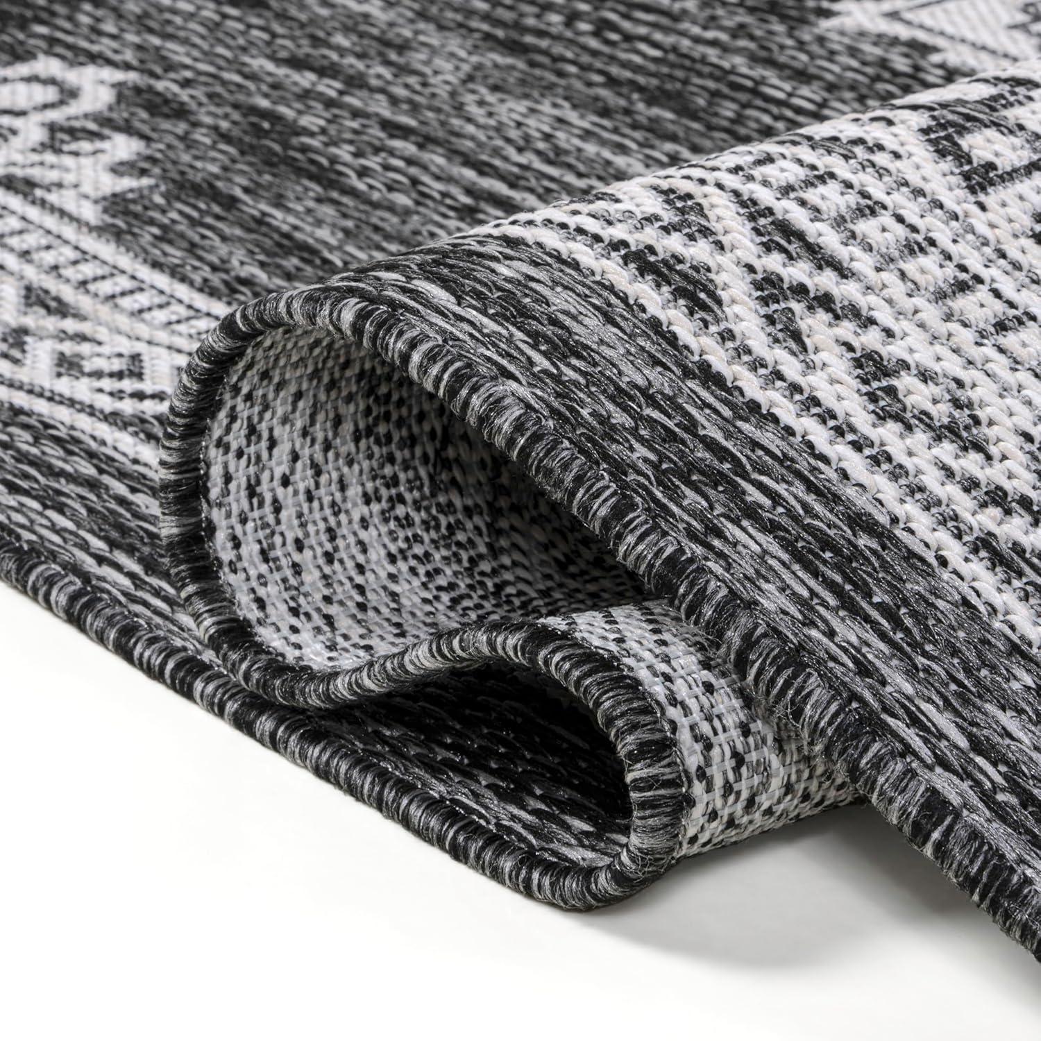 imageJONATHAN Y Vintage Medallion Indoor Outdoor Area Rug 8X10 TerraCream Arden Casual for Backyard Patio Porch EasyCleaning High Traffic PetFriendly NonShedding SMB300E8Dark GrayCream