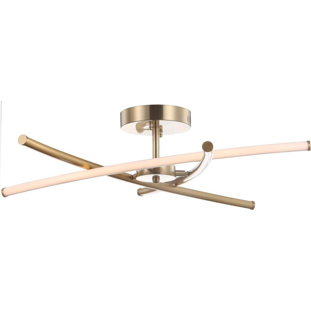 imageJONATHAN Y JYL7031B Crucis 315quot Modern Metal Integrated LED PendantContemporaryGlamMinimalistMidcentury 3000K Cozy Warm Light Dimmable Adjustable Dining Room Living Room Kitchen GoldGold