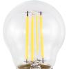 JONATHAN Y BLB-G45A-SET6 Classic Non-Dimmable LED Edison Glass Bulbs, 4W, Equivalent 40W, E26 Base, 80+ CRI, G45 Warm White 2700K, 420 Lumens for Bedroom, Living Room, Office, Clear, Pack of 6