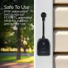 JONATHAN Y PLG1003A Outdoor Smart Dual Plug, WiFi Remote App Control, Alexa, Google Home Assistant Compatible, No Hub Required
