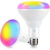 JONATHAN Y BLB2001A-SET2 Smart BR30 Dimmable Light Bulb, Dimmable Color Changing LED, Alexa, Google Home Assistant Compatible, No Hub Required, Set of 2