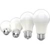 JONATHAN Y BLB-A19A-SET4 Modern Non-Dimmable LED Edison Glass Bulbs, 9W, Equivalent 60W, E26 Base, 80+ CRI, A19 Warm White 2700K, 805 Lumens for Bedroom, Living Room, Office, White, Pack of 4