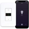 JONATHAN Y DIM1000A Smart Ligting LED Display Dimmer Switch, WiFi Remote App Control, Alexa, Google Home Assistant Compatible, No Hub Required