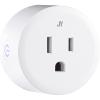 JONATHAN Y PLG1000B Smart Plug, WiFi Remote App Control, Alexa, Google Home Assistant Compatible, No Hub Required Black