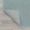 JONATHAN Y Haze Solid Low-Pile Aqua Blue Indoor Area Rug 8×10, Coastal,Bohemian,Minimalist,Classic, Easy-Cleaning for Living Room,Bedroom,Kitchen,Pet Friendly,Non-Shedding (SEU100S-8)