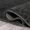 JONATHAN Y Haze Solid Low-Pile Black Indoor Area Rug 5×8, Coastal,Bohemian,Minimalist,Classic, Easy-Cleaning for Living Room,Bedroom,Kitchen,Pet Friendly,Non-Shedding (SEU100I-5)