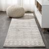 JONATHAN Y Moroccan Geometric Indoor Outdoor Area Rug 8X10 Beige, Xlendi High-Low Pile for Backyard, Patio, Porch, Easy-Cleaning, High Traffic, Pet-Friendly, Non-Shedding (SBH100A-8)(Beige)