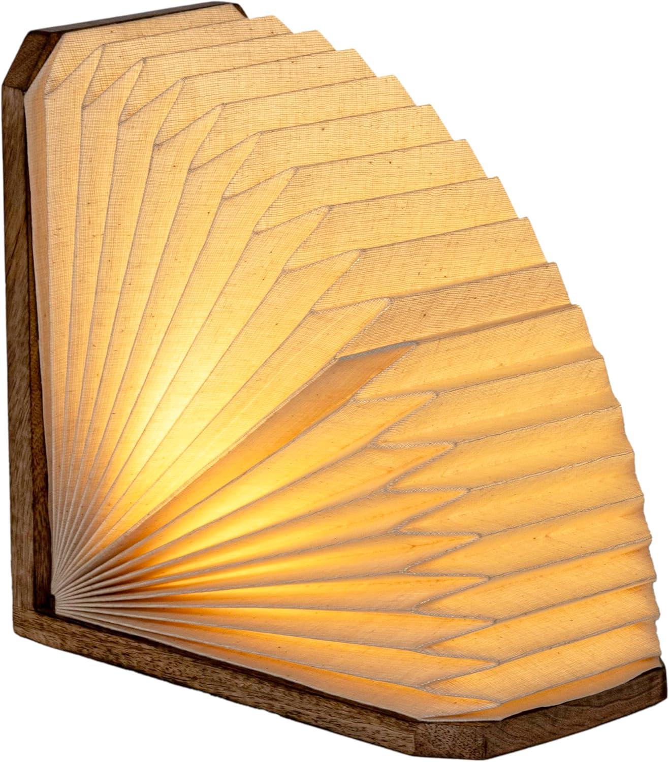 imageJONATHAN Y JYL9109B Darla 96quot Modern Art Deco Paper Full Pleated Fan LED Table Lamp for Living Room Family Room Dining Room Bedroom Hallway Office Natural106 high x 106 wide x 59 deep