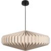 JONATHAN Y JYL9100B Nolan 21.25″ Modern Vintage Honeycomb Shade LED Pendant Light for Kitchen, Living Room, Hallway, Bedroom, Dining Room, Natural