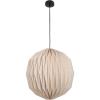 JONATHAN Y JYL9101B Vaughn 15.75″ Modern Vintage Orb Honeycomb Shade LED Pendant Light for Kitchen, Living Room, Hallway, Bedroom, Dining Room, Natural