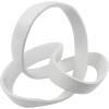 JONATHAN Y DEC1000E Chamberlain 7″ Aluminum Abstract Knot Decorative Sculpture Home Decor for Office, Bedroom, Living Room, Shelves & Coffee Tables, Black(White)