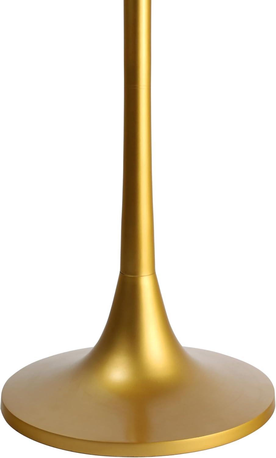 imageJONATHAN Y END1007D Nysha 25quot Modern Bohemian MetalResin Inlay Top Pedestal Drink Table and Decorative End Table for Living Room Bedroom Office Bathroom GrayWhitePurpleWhiteGold